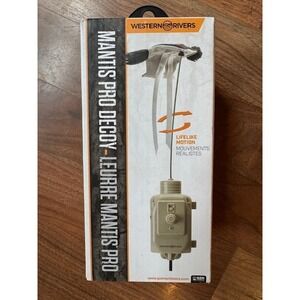Western Rivers Mantis Pro Motorized Decoy for Hunting, Predator Coyote‎ NEW